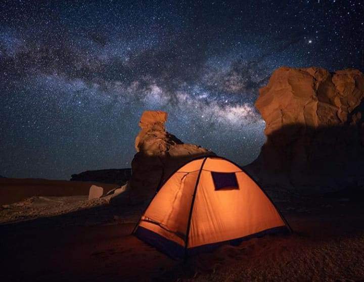 White Desert Camping Egypt