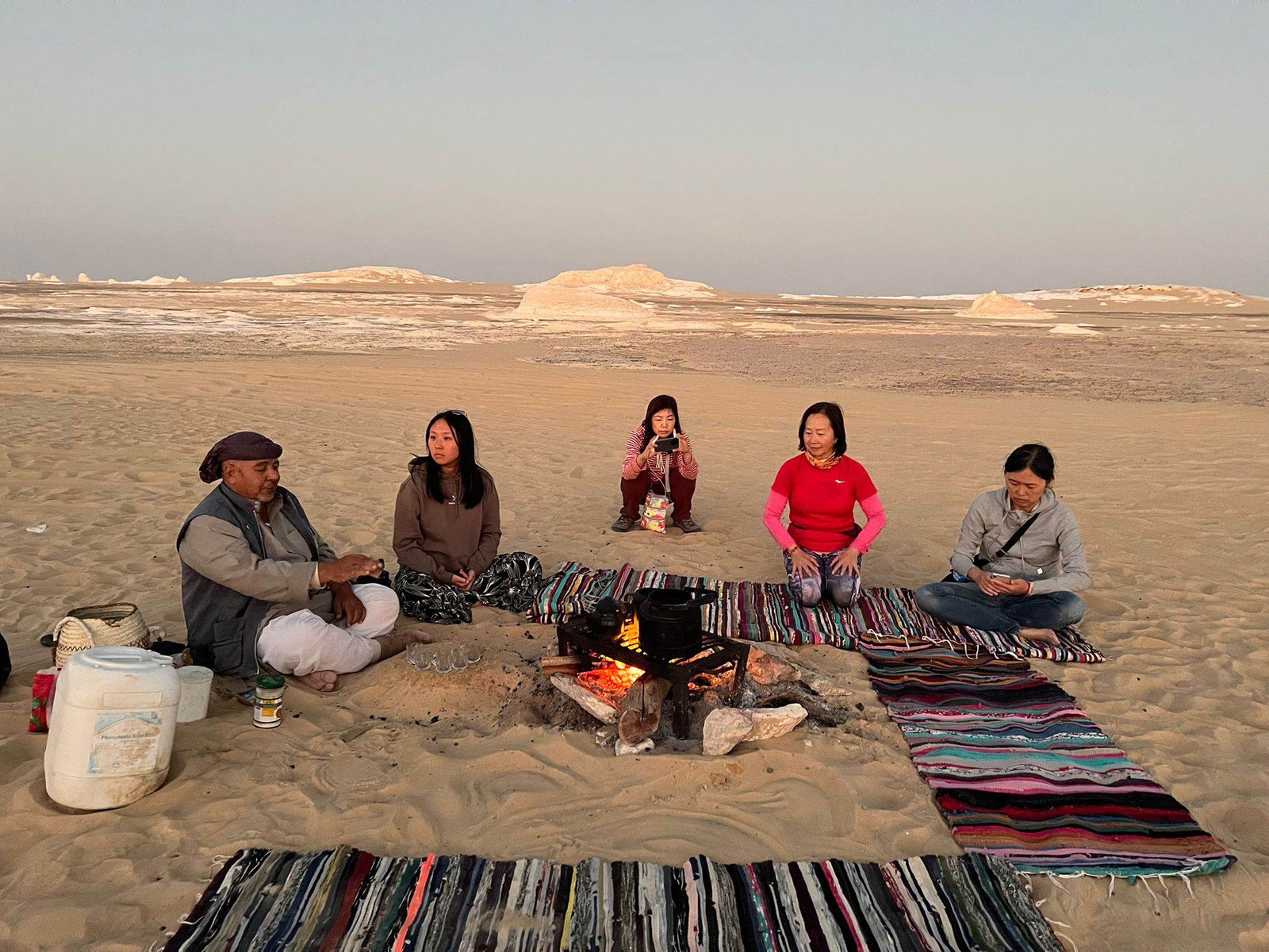 Luxury White Desert Trip